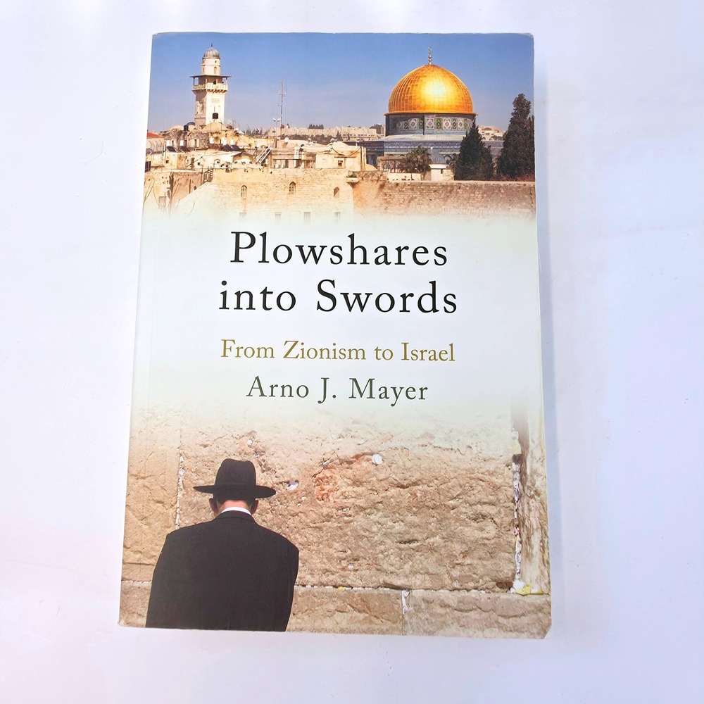 Plowshares into Swords Arno J Mayer History Book Softcover Verso